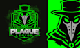 design horror mascot logo for esports, twitch and gaming
