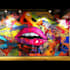 do creative doodle wall art, canvas, mural, graffiti