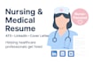 craft a job winning medical resume, cover letter and linkedin profile for health