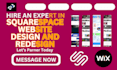 square website design square website redesign square ecommerce square bookings