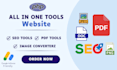 create tools website, pdf tools, seo tools and image tools