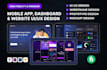 do UX UI design, app design, figma website design, wireframes, prototypes, figma