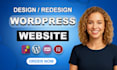 build wordpress website, design, redesign wordpress website using elementor pro