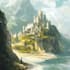 paint landscape environment, concept art, bookcover