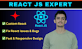 develop a modern react UI landing page and fix react issues