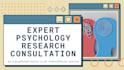 offer expert psychology research consultation