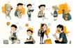 awesome doodle character designs