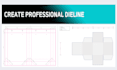 create customized printing dielines as required