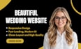 design a beautiful wedding invitation website