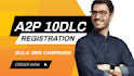 gohighlevel a2p 10dlc registration twilio expert ringcentral bulk sms marketing