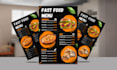 design professional restaurant menu or food menu