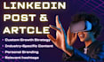 create SEO optimized linkedin content to enhance your profile
