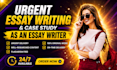 do urgent essay writing as an essay writer