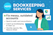 do bookkeeping, cleanup in xero, bank reconciliation, catch up tax ready books