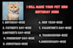 make your pet sing happy birthday song and funny video