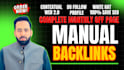 complete manual monthly white hat off page SEO   contextual do follow backlink