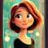 create a disney pixar art style illustration with ai