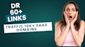 build link on a saas website DR 60 traffic 10k