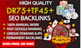 do high DR 75 tf 45 SEO dofollow backlinks