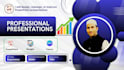 redesign and improve powerpoint presentations professionally or urgent PPT