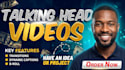 do professional talking head videos