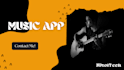 develop music app, music website like spotify, youtube music