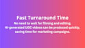 create ai ugc ads, review, video, testimonial for tiktok, instagram, facebook