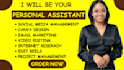 be your executive personal virtual assistant social media virtual assistant
