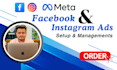 do expert facebook and instagram ads setup