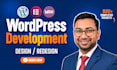 design or redesign a professional wordpress website