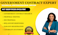 winning government contract, rfp, rfq, government contract bid proposal, tender