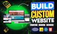 build full stack website development, full stack developer