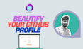 beautify your github profile with eye catching readme