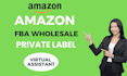 your amazon wholesale fba virtual assistant, amazon dropshipping