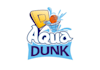 design floating swimming pool basketball goals logo