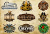 provide professional steampunk logo design or any graphic design