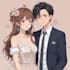draw your couple character with anime style