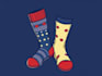 design custom and unique socks design