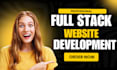 your full stack web development as a front backend next js