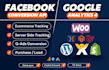 conversion api, pixel setup, capi, funnel, shopify