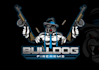 design modern bulldog firearms logo