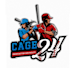 design cool baseball batting facility logo