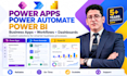 build power apps and power automate business solutions