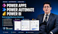 develop power apps power automate workflows and power bi dashboards