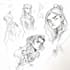 draw sketches with your character