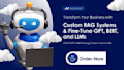 develop genai application and rag system