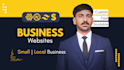 build small business website, local business website, custom website, front end