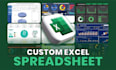 deliver automated custom excel spreadsheet templates