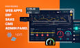 build custom web app software, web application saas crm admin panel erp