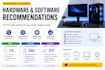 provide professional hardware and software recommendations